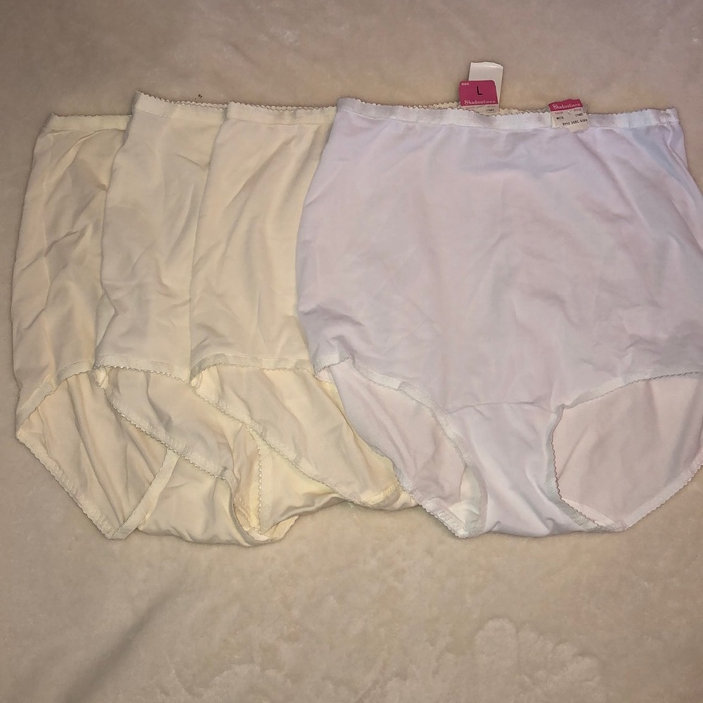 Shadowline Panties Set of 4 #17005 NWT
